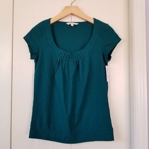 Evergreen shirt sleeve t-shirt Cotton blend